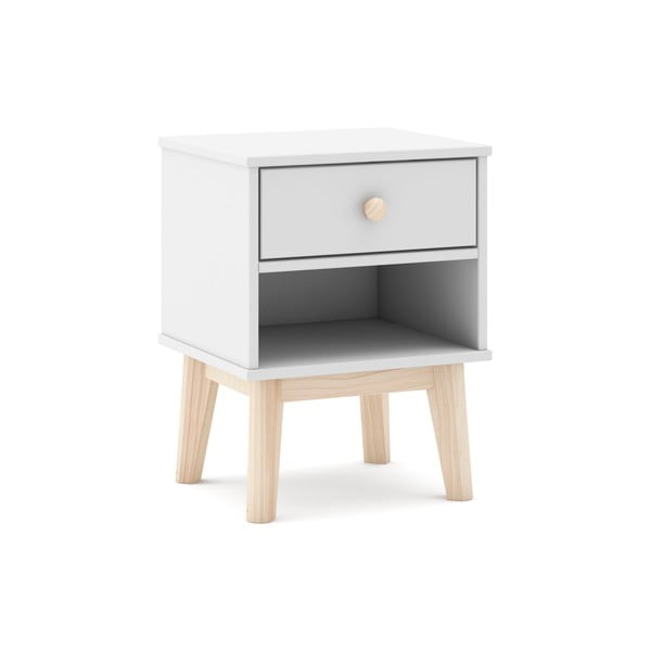 Bijeli dječji noćni ormarić Esteban – Marckeric-image-4