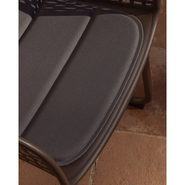 Sivi vrtni jastuk za sjedenje 43x45 cm Sindera – Kave Home-image-1