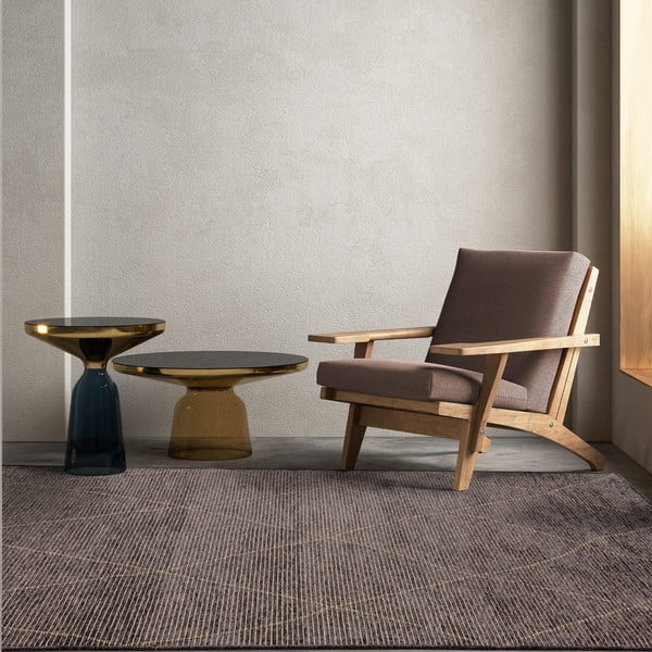 Tamno sivi tepih od mješavine jute 120x170 cm Mulberrry – Asiatic Carpets-image-1