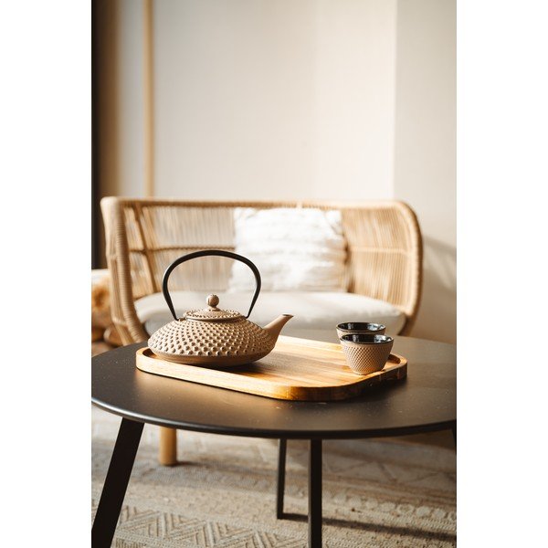 Bež šalice u setu 2 kom od lijevanog željeza 100 ml Xilin – Bredemeijer-image-1