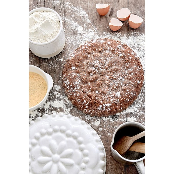 Bijeli kalup za pečenje od zemljanog posuđa Casafina Fattoria, ⌀ 27 cm-image-1