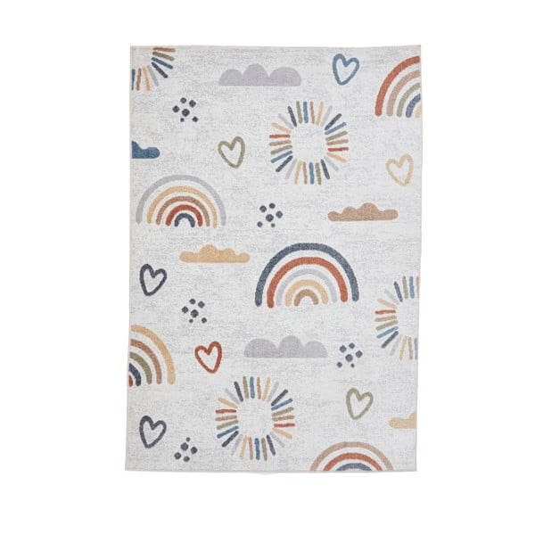 Krem dječji tepih 80x150 cm Vida Kids Rainbow – Think Rugs