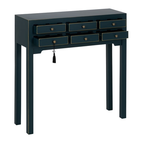 Plavi pomoćni stol 26x85 cm Diana – Ixia-image-3