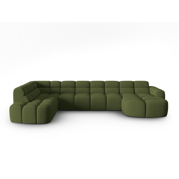 Zelena kutna garnitura Lisa – Micadoni Home