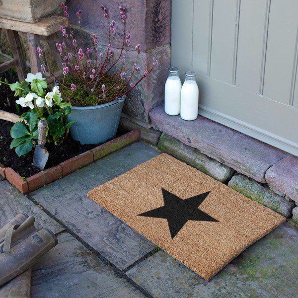 Otirač od kokosovih vlakana 40x60 cm Star – Artsy Doormats-image-3