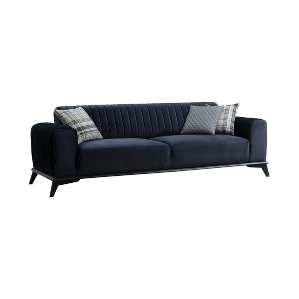 Tamno plava sofa 220 cm Lisa – Balcab Home-image-2