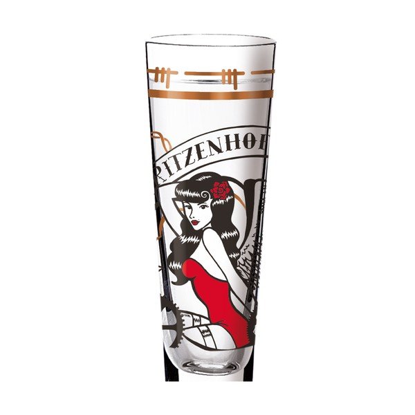 Set lutkica od kristalnog stakla i 5 podmetača Ritzenhoff Markus Binz, 50 ml-image-2