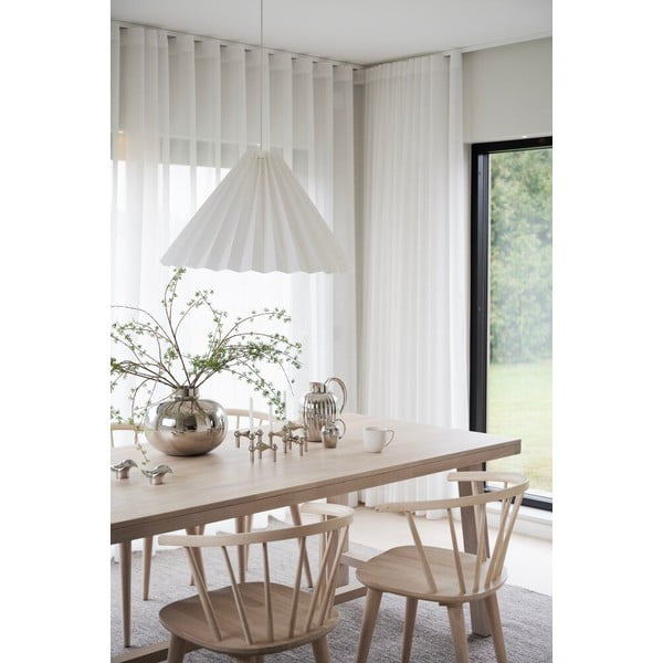 Blagovaonski stol od mat lakiranog hrasta Rowico Brooklyn, 220 x 95 cm-image-2