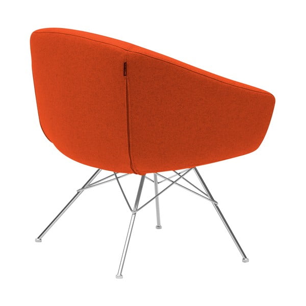 Narančasta fotelja Softline Aiko-image-2