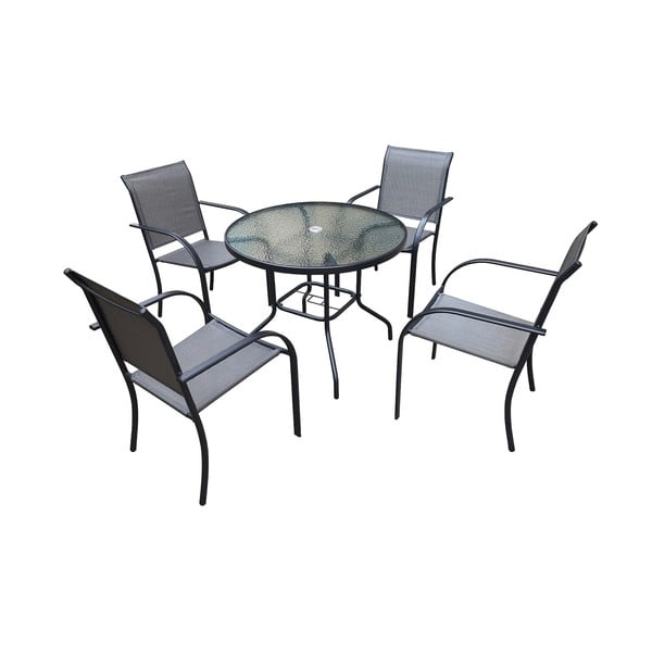 Timpan Milo set vrtnog metalnog namještaja