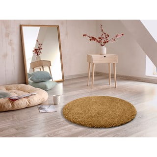Smeđi tepih Universal Aqua Liso, Ø 100 cm