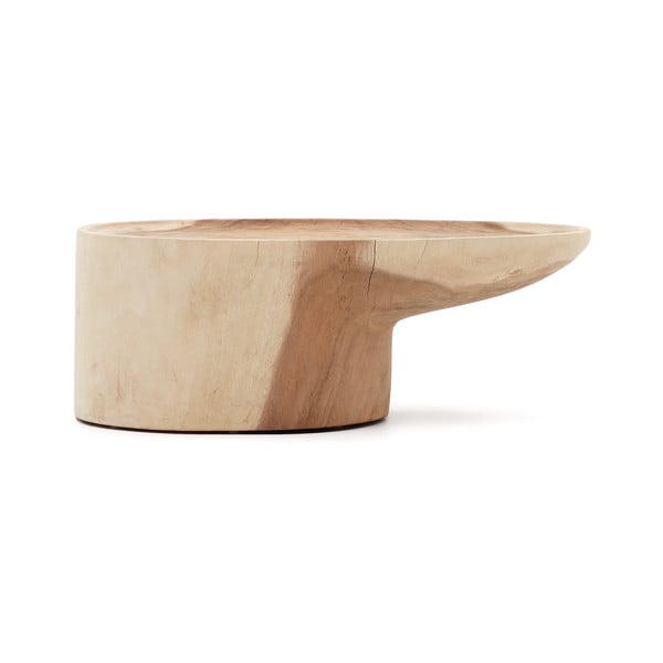 Stolić za kavu od masivnog drva munggura u prirodnoj boji 50x90 cm Mosi – Kave Home-image-2