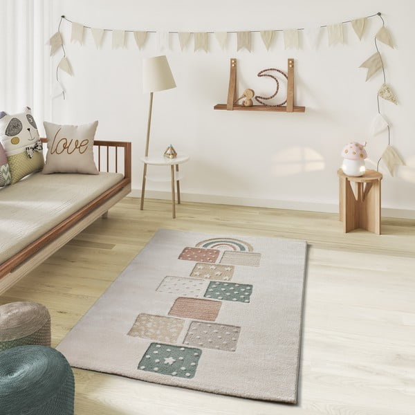 Bež dječji tepih za igru 120x170 cm Clown – Universal-image-1