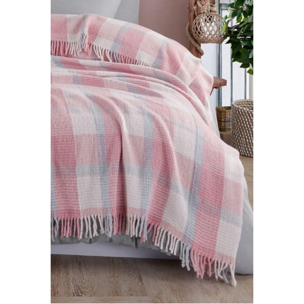 Ružičasti prekrivač 150x200 cm Warm Soft – Mijolnir-image-2