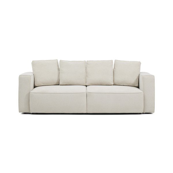 Bež sklopiva sofa od šenila 236 cm Marela – Kave Home