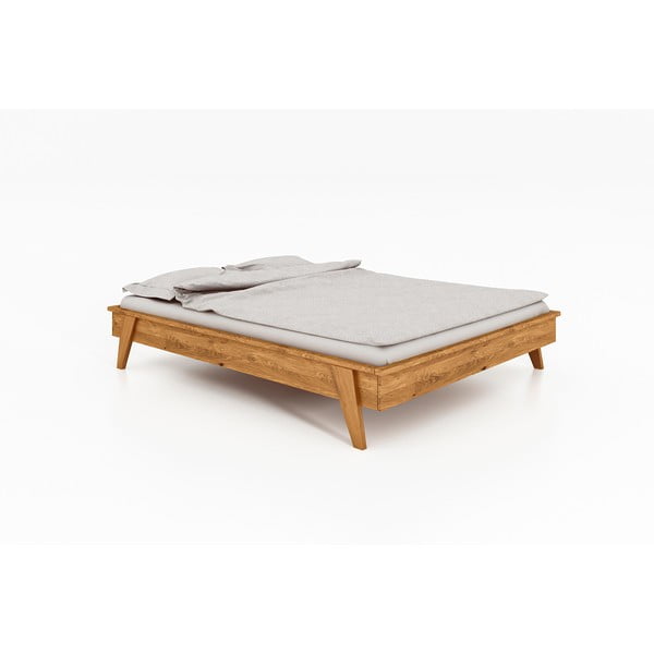 Bračni krevet od hrastovog drveta 200x200 cm Retro - The Beds