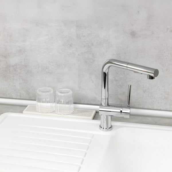 Bež podloga za ocjeđivanje posuđa od dijatomita 30x8 cm Damon – Wenko-image-2