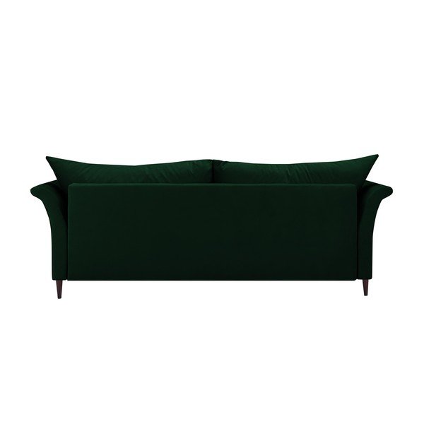 Zeleni kauč na razvlačenje s prostorom za odlaganje Mazzini Sofas Pivoine-image-4