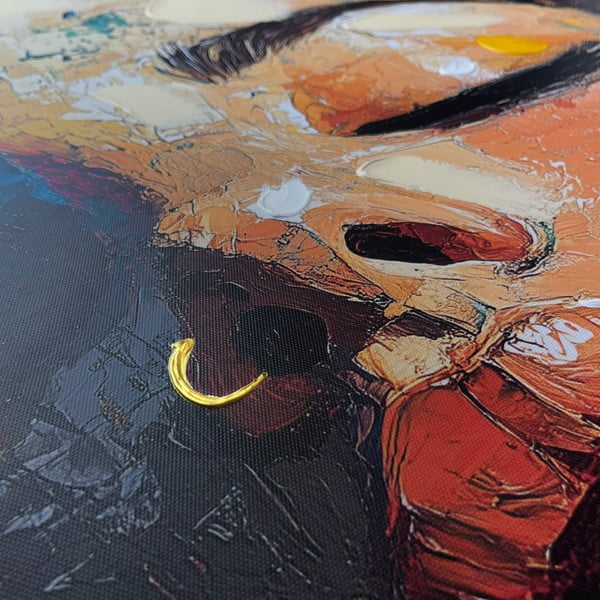 Slika s ručno oslikanim elementima 70x100 cm Vivian – Styler-image-2