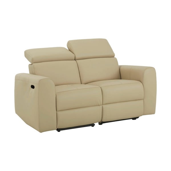 Bijela sofa od imitacije kože 158 cm Capena – Støraa-image-3