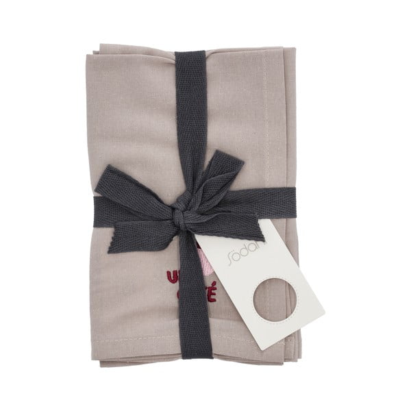 Tekstilni ubrusi u setu 2 kom 40x40 cm Bistro – Södahl-image-2