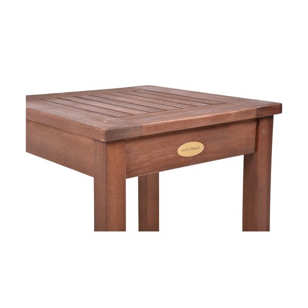 Vrtni stol od masivnog eukaliptusa 40x40 cm Sonora – Garden Pleasure-image-2
