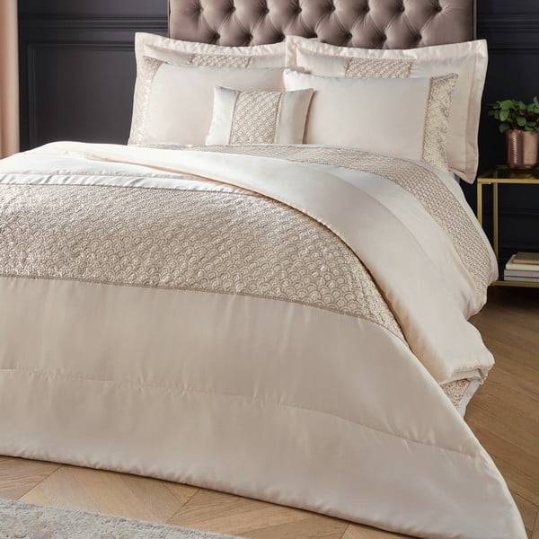 Jastučnice u setu 2 kom od mikrosatena 50x75 cm Deco Sequin – Catherine Lansfield-image-2