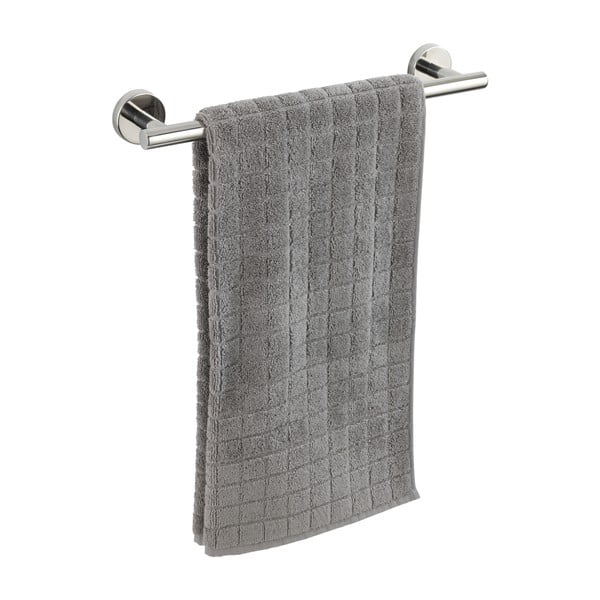 Zidni držač za ručnike od nehrđajućeg čelika u sjajno srebrnoj boji Bosio – Wenko-image-2