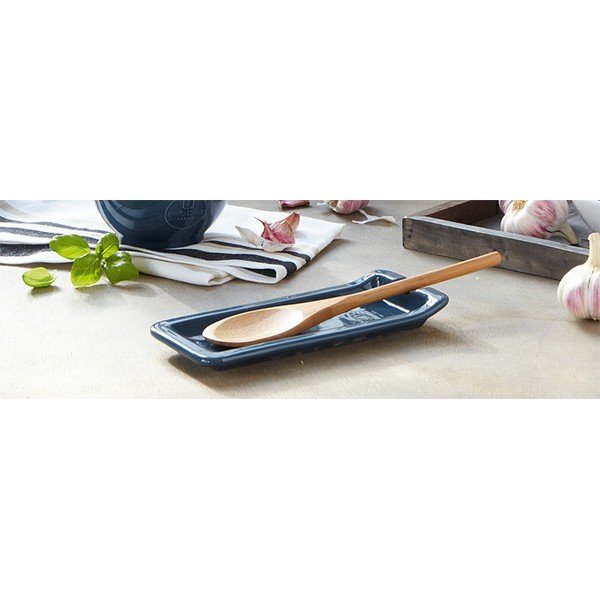 Papar crna posuda za pohranu na drvenoj žlici Emile Henry-image-1