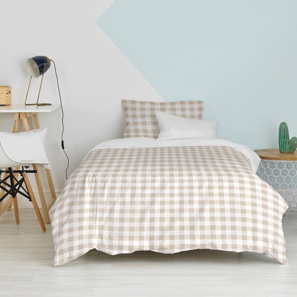 Pamučna dječja posteljina za krevet za jednu osobu 140x200 cm Vichy – Happy Friday-image-3