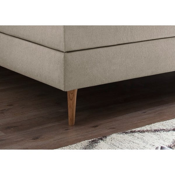 Bež boxspring krevet 160x200 cm Massello – Meise Möbel-image-2