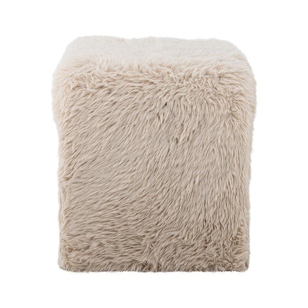 Bež tabure od umjetnog krzna Bobbie – Bloomingville-image-3