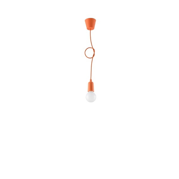 Narančasta viseća svjetiljka ø 5 cm Rene – Nice Lamps