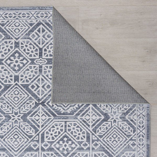 Sivi perivi tepih 290x200 cm Cora - Flair Rugs-image-2