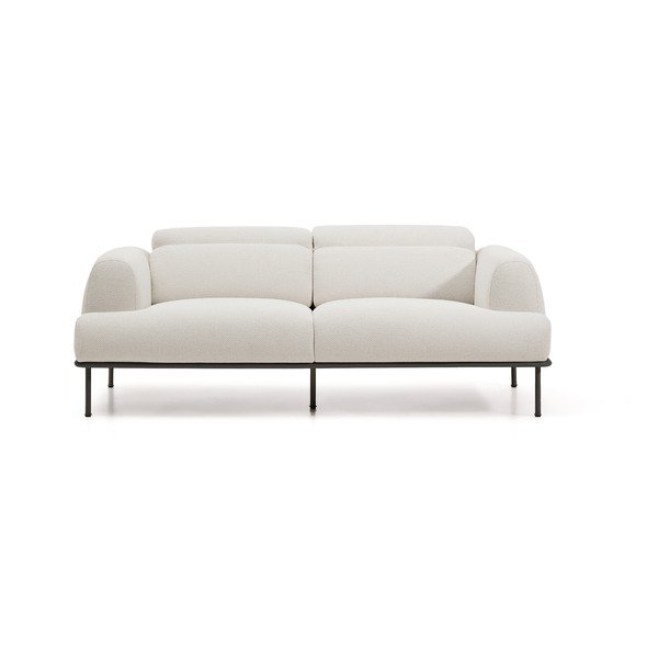 Bež podesiva sofa od šenila 214 cm Aurum – Kave Home