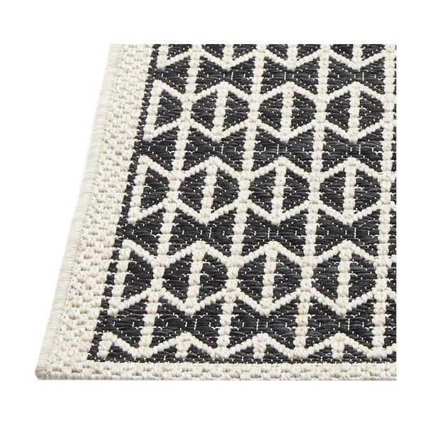 Crni vrlo izdržljiv tepih Webtappeti Stuoia, 135 x 190 cm-image-3