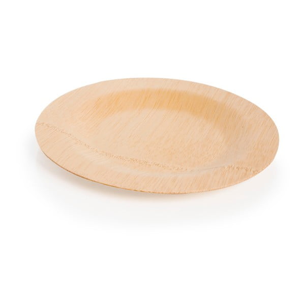 Set od 10 jednokratnih bambusovih tanjura Bambus-image-1