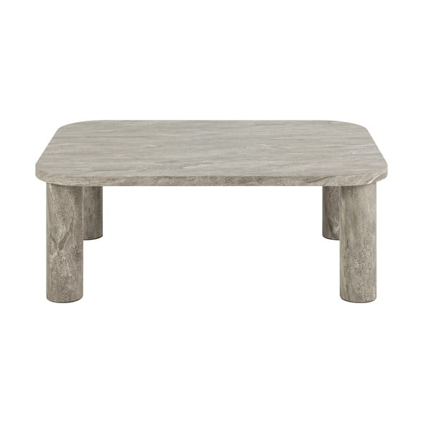 Svijetlo sivi stolić za kavu u mramornom dekoru 75x100 cm Solano – Actona-image-3