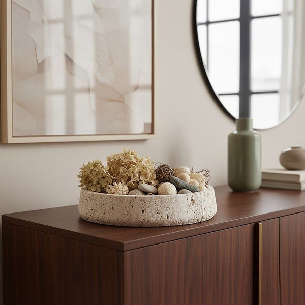Kamena ukrasna posuda ø 30 cm Tibor – Premier Housewares-image-1
