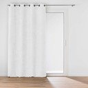 Bijela zavjesa od šenila 140x260 cm Leo – douceur d'intérieur