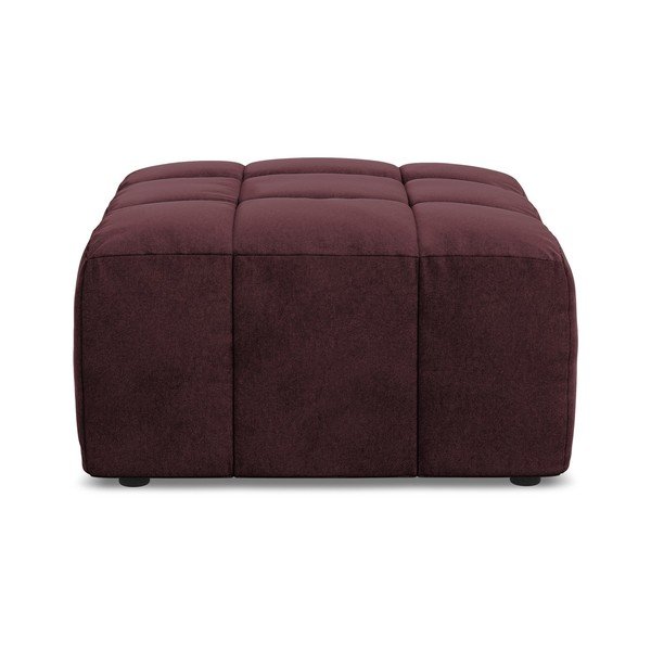 Bordo baršunast tabure Aloha – Makamii