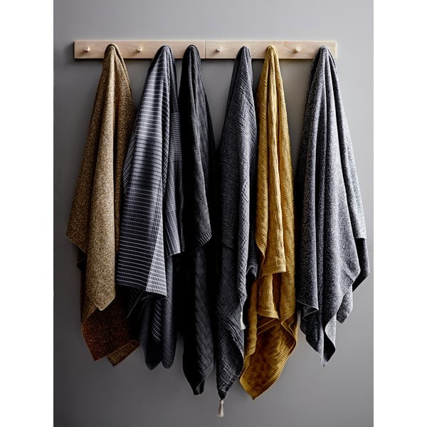 Sivi pamučni karirani Södahl Alice, 130 x 170 cm-image-1