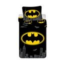 Pamučna dječja posteljina za krevet za jednu osobu 140x200 cm Batman "The Emblem" – Jerry Fabrics
