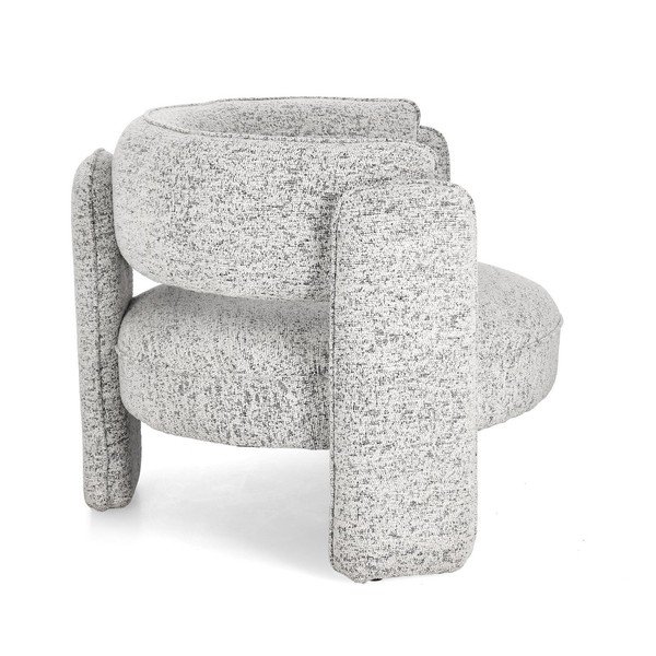 Svijetlo siva fotelja Aisha – Bizzotto-image-3