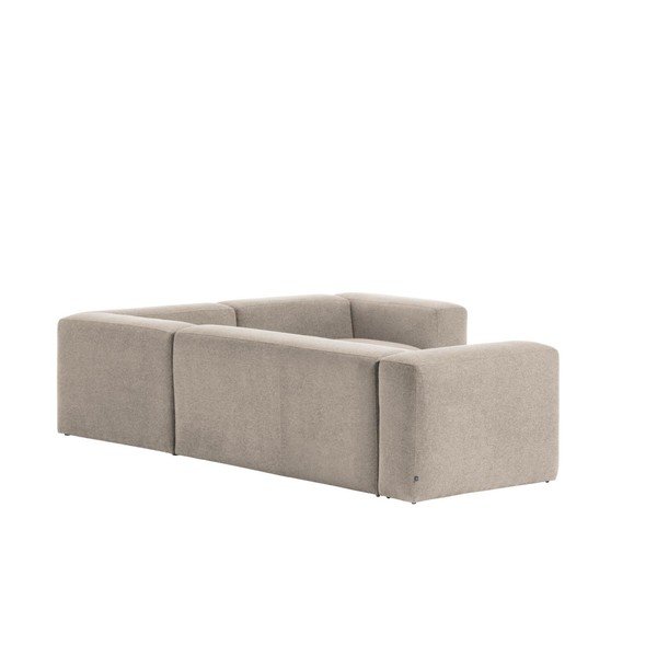 Bež kutna garnitura od šenila Blok – Kave Home-image-4
