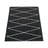 Crni unutarnji i vanjski tepih 70x100 cm Max Black – Pappelina