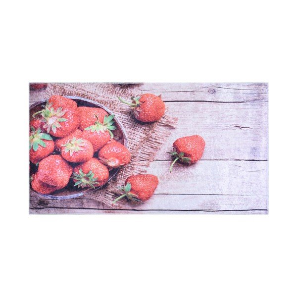 Izdržljiv tepih Vitaus Strawberry Madness, 100 x 160 cm-image-1