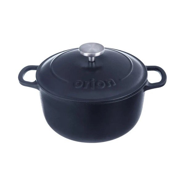 Lonac od lijevanog željeza s poklopcem prikladni za indukcijsko kuhalo 5,2 l LITINA SMALT – Orion