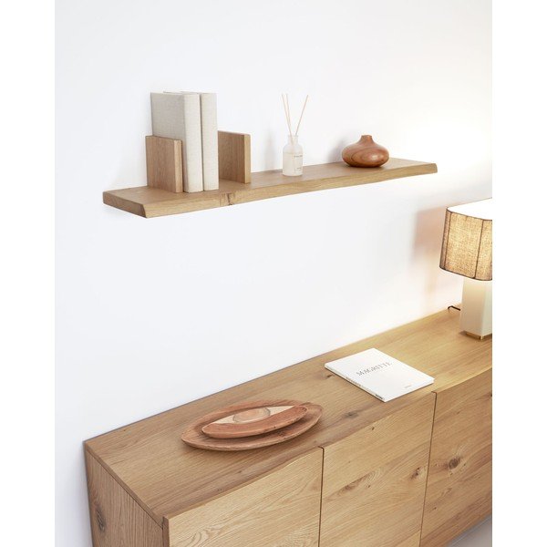 Zidna polica u hrastovom dekoru Kave Home Rasha-image-4