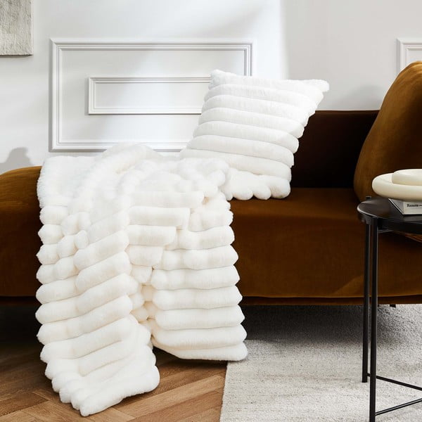 Ukrasni jastuk od mikropliša 45x45 cm Boudoir – douceur d'intérieur-image-1